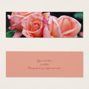 Minifavorito da Flor Rosa Trio de Pêssego