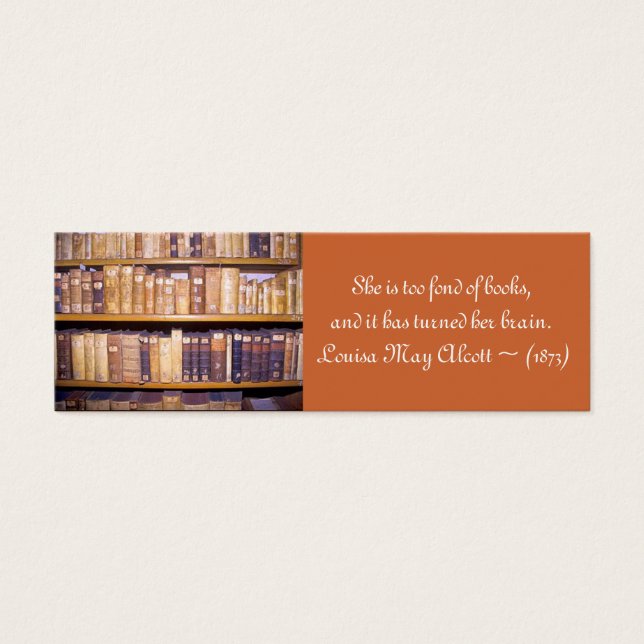 Minifavorito de Livros Antigos/Cotação (Frente)