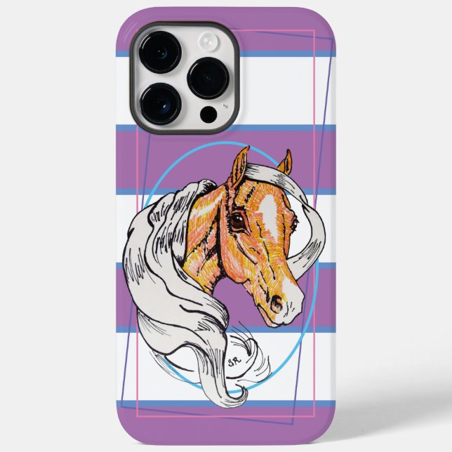 Miniho Palomino (roxo, azul e branco) (Verso)