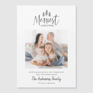 Mínima de Natal moderna, multifoto rústica Holida