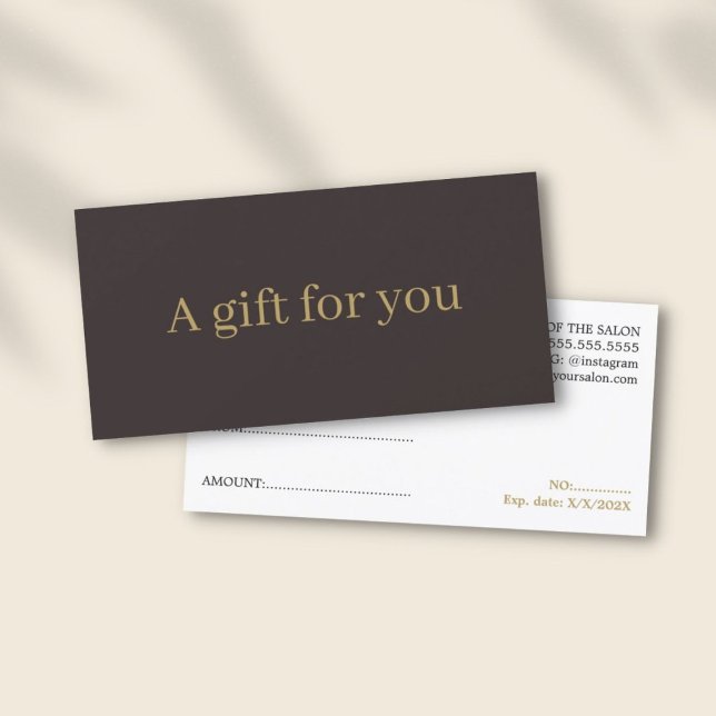 Mínima Elegante Faux Dourada Bela Preta da Costa d (Criador carregado)