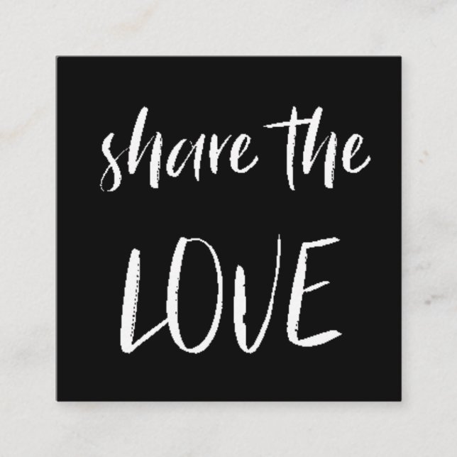 Mínima Partilha Do Amor | Cartão de fidelidade (Frente)