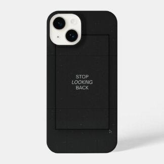 Minimal Black Aesthetic Quote Phone Case