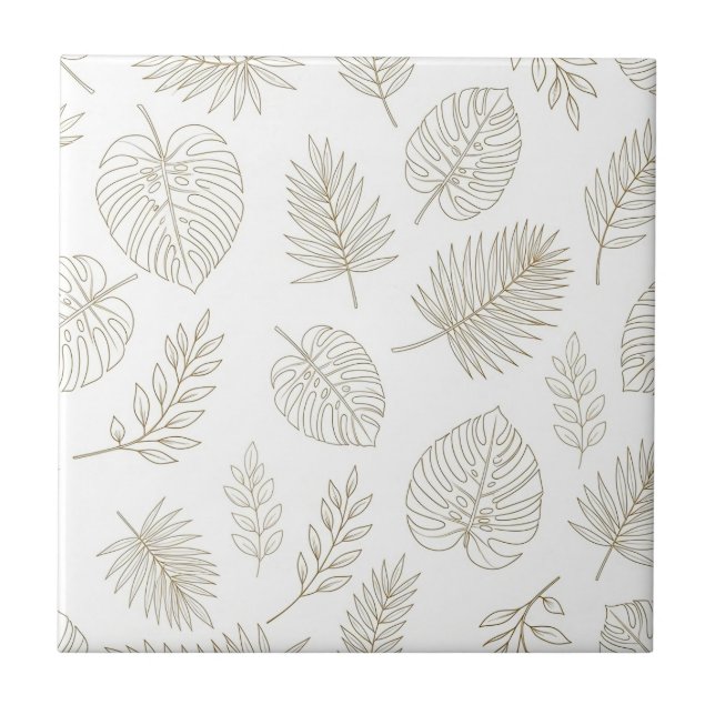 Minimal Botanical Line Art Pattern (6) (Frente)