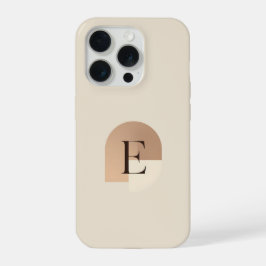 Minimal Letter E Phone Case – Aesthetic Monogram D