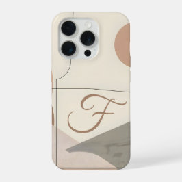 Minimal Letter F Phone Case – Calm Aesthetic Desig