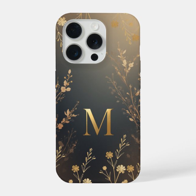Minimal Letter M Phone Case – Aesthetic Abstract M (Verso)