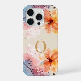 Minimal Letter O Phone Case – Calm Abstract Design