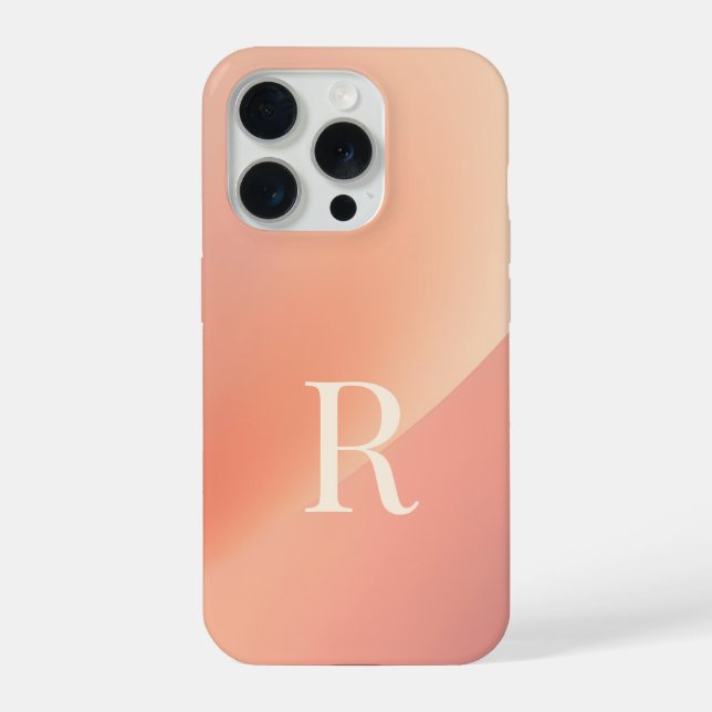 Minimal Monogram R Phone Case – Aesthetic Letter R (Verso)