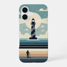 Minimal Retro Lighthouse
