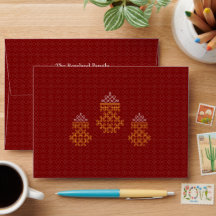 Minimal Tamil Kolam Pongal Design