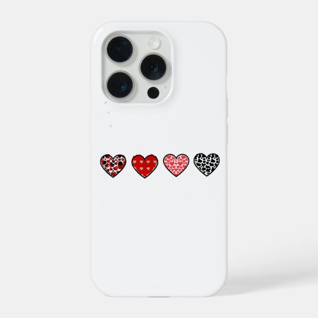 minimal valentine hearts / “cute love pattern” (Verso)