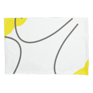 Minimalismo branco das Cinzas amarelas da abstrato