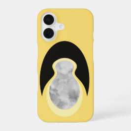 Minimalist Abstract Yellow Cloud-Seed