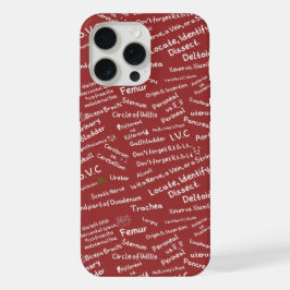 ​Minimalist Anatomy Pattern - Medical Student iPho