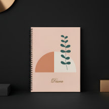 Minimalist Boho Abstract Botanical