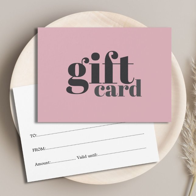 Minimalist Dusty Pink Grey Salon (Criador carregado)