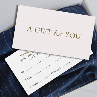 Minimalist Elegant Pale Rose Antique Gold Salon 