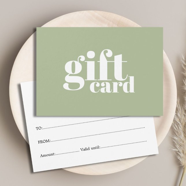 Minimalist Sage Green White Salon (Criador carregado)