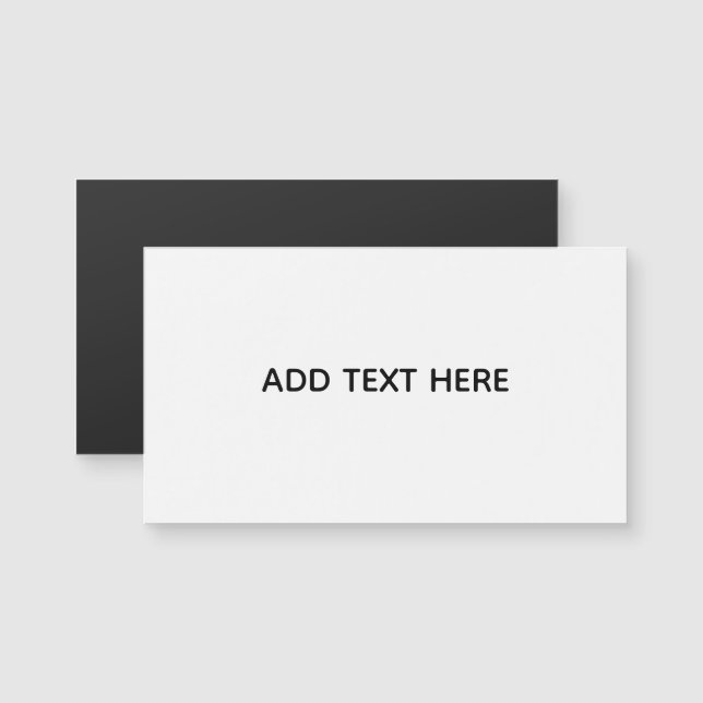 Minimalista Branco Elegante para Qualquer Ocasião (Frente/Verso)