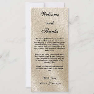 Minimalista Burgundy e Ouro Script Boas-vindas Agr