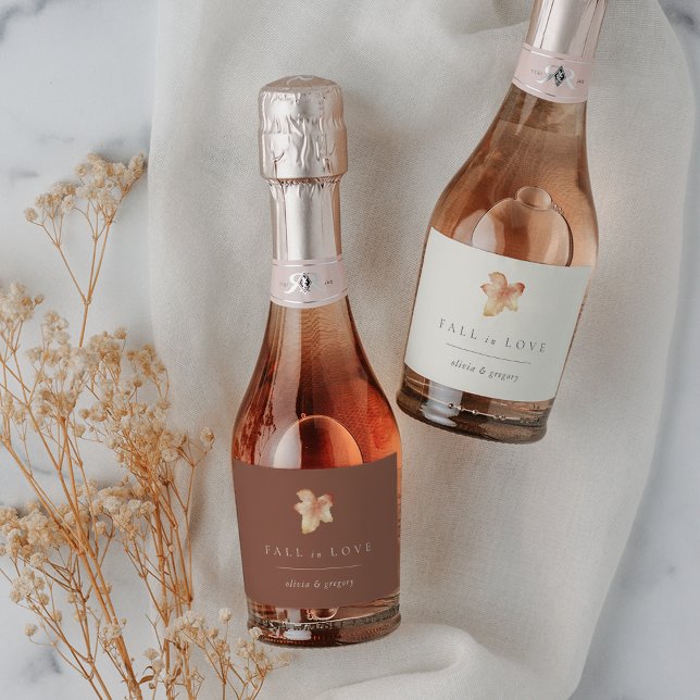 Minimalista Folha de Outono "Encaixe" Personalizad (Criador carregado)