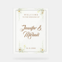 Minimalista Moderno Bela Recepção de Casamento