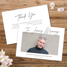 Minimalista Moderno De Chic No Cartão com fotos De