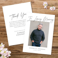 Minimalista Moderno De Chic No Cartão com fotos De