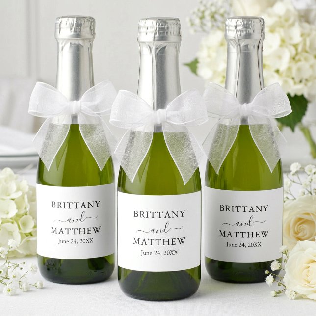 Minimalista Moderno Simples Casamento Mini (Customize to change text size or text style.)