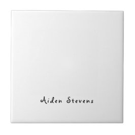 Minimalista simples de preto e branco na moda