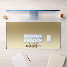 Minimalista simples Dourado