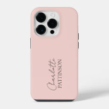 Minimalista Simples Elegante Nome Personalizado Ro
