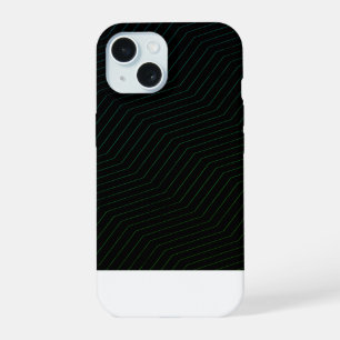 Minimalista Verde Esmeralda Zig Zag Geométrico Mod