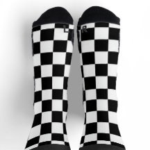 Minimalista Xadrez Retro – Streetwear Monocromátic