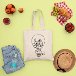 Mínimas Flores de Wilf, Bolsa de mão minimalista b