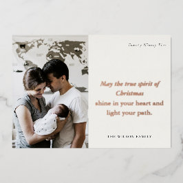 Mínimo 1 Foto: Preto e Espírito de Natal Branco