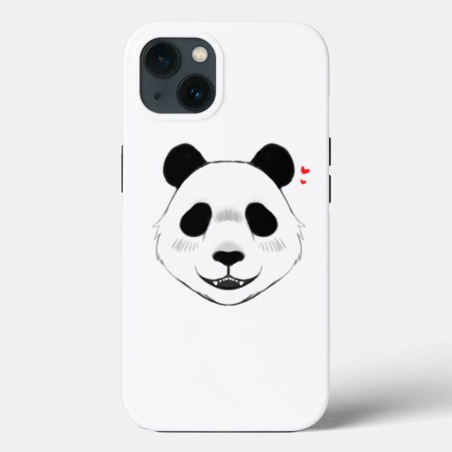 Mínimo branco panda design (Verso)