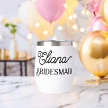 Mínimo de Bridesmaid Vinho de aço inoxidável