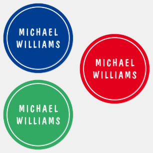 Mínimo de Etiquetas de Conjunto de Nomes Personali