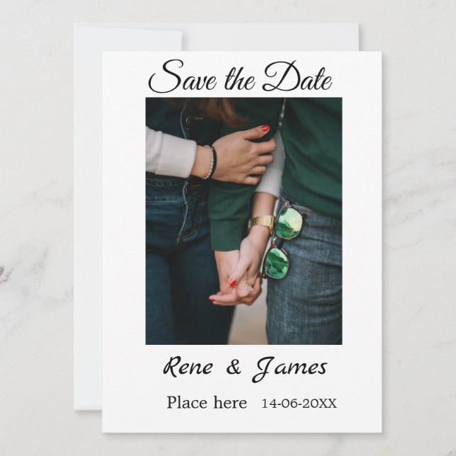 Mínimo de fotos clássicas preto branco, salvar o (Frente)