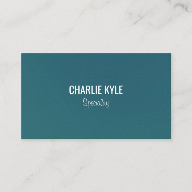 Mínimo de gasolina Chic Cartão de visita (Frente)