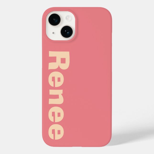 Mínimo de Monograma Moderno e Clássico na moda. C (Verso)