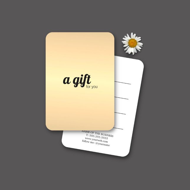 Mínimo Elegante, preto Dourado e branco (Criador carregado)