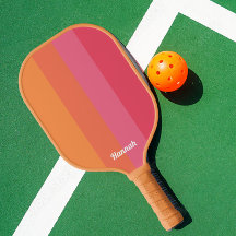 Mínimo Moderno - Listras Rosa e Laranja Personaliz