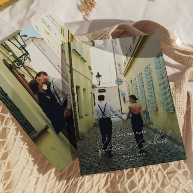 Mínimo Moderno Salvar o Convite de Data (Criador carregado)