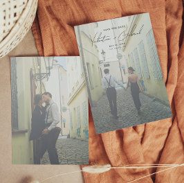 Mínimo Moderno Salvar o Convite de Data