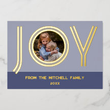 Mínimo Na moda Violeta Puro e Dourada Personalizad