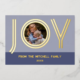 Mínimo Na moda Violeta Puro e Dourada Personalizad