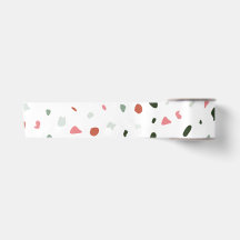 Mínimo Pastel Blush Pink Cinza Terrazzo Gift